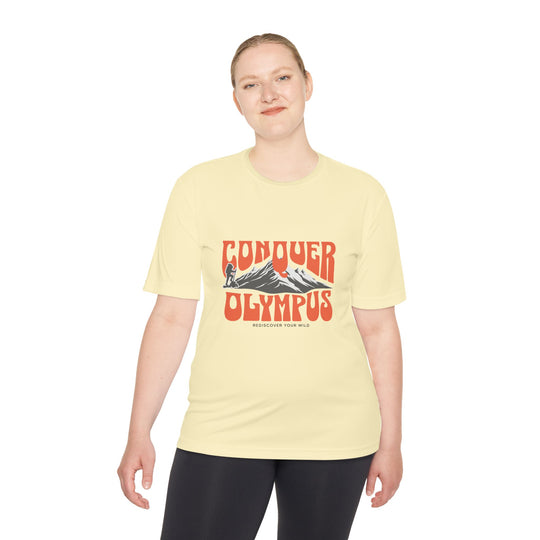 Conquer Olympus Tee – Moisture-Wicking Performance Tee
