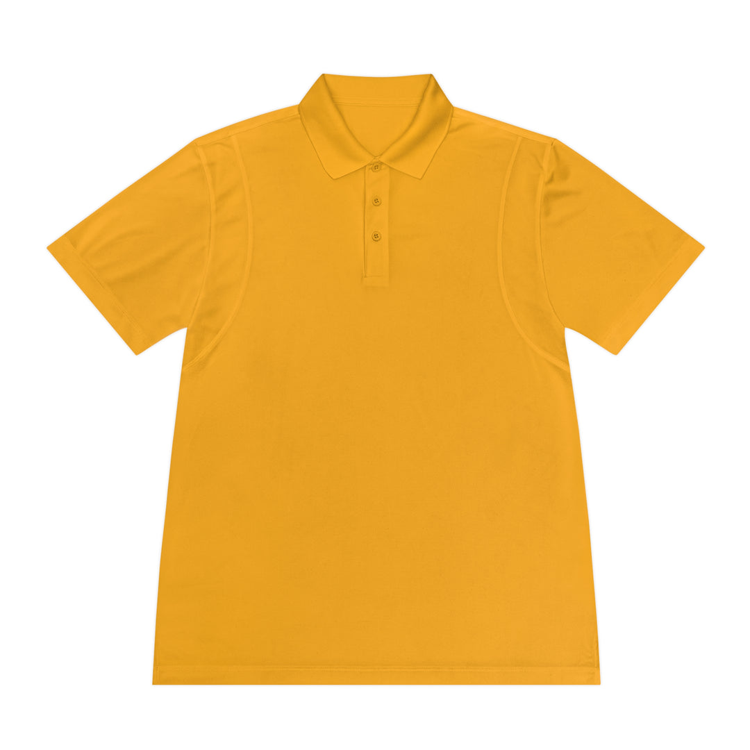 Retro Adventure Polo – Men’s Sport Shirt (Moisture-Wicking, 100% Polyester)