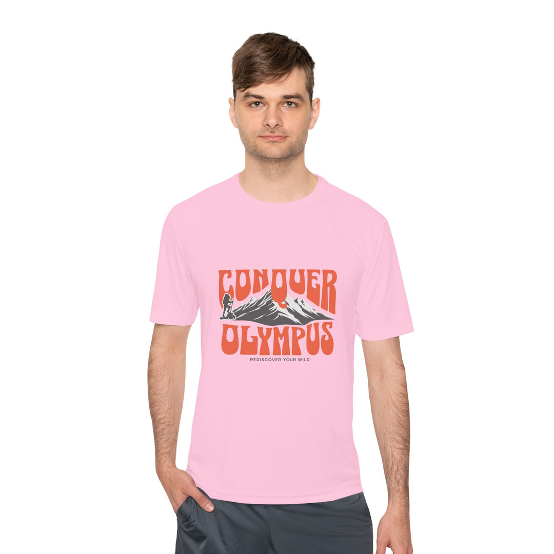 Conquer Olympus Tee – Moisture-Wicking Performance Tee