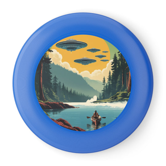 OG Flying Saucer Sighting Frisbee  – ‘50s-Inspired Design (Durable Plastic)