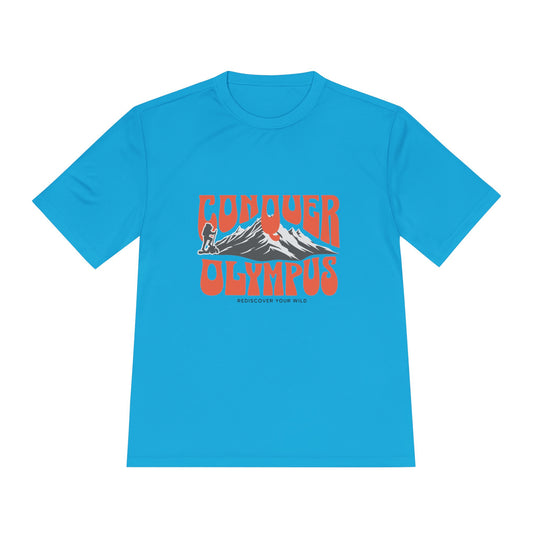Conquer Olympus Tee – Moisture-Wicking Performance Tee
