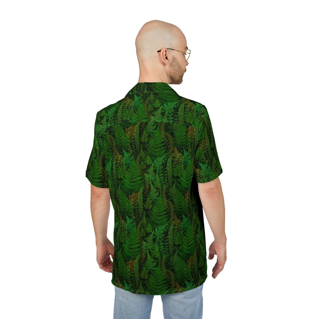 Fern Flow Hawaiian Shirt – Olympic Forest Print