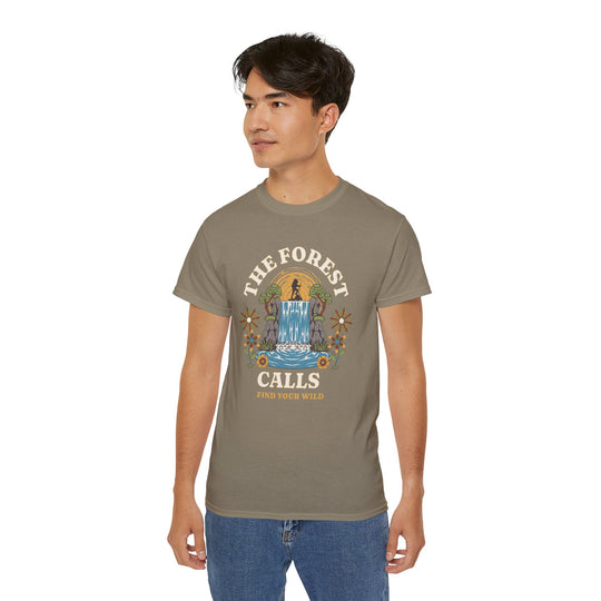 "The Forest Calls" Ultra Cotton Tee - Find Your Wild