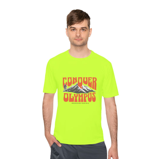 Conquer Olympus Tee – Moisture-Wicking Performance Tee