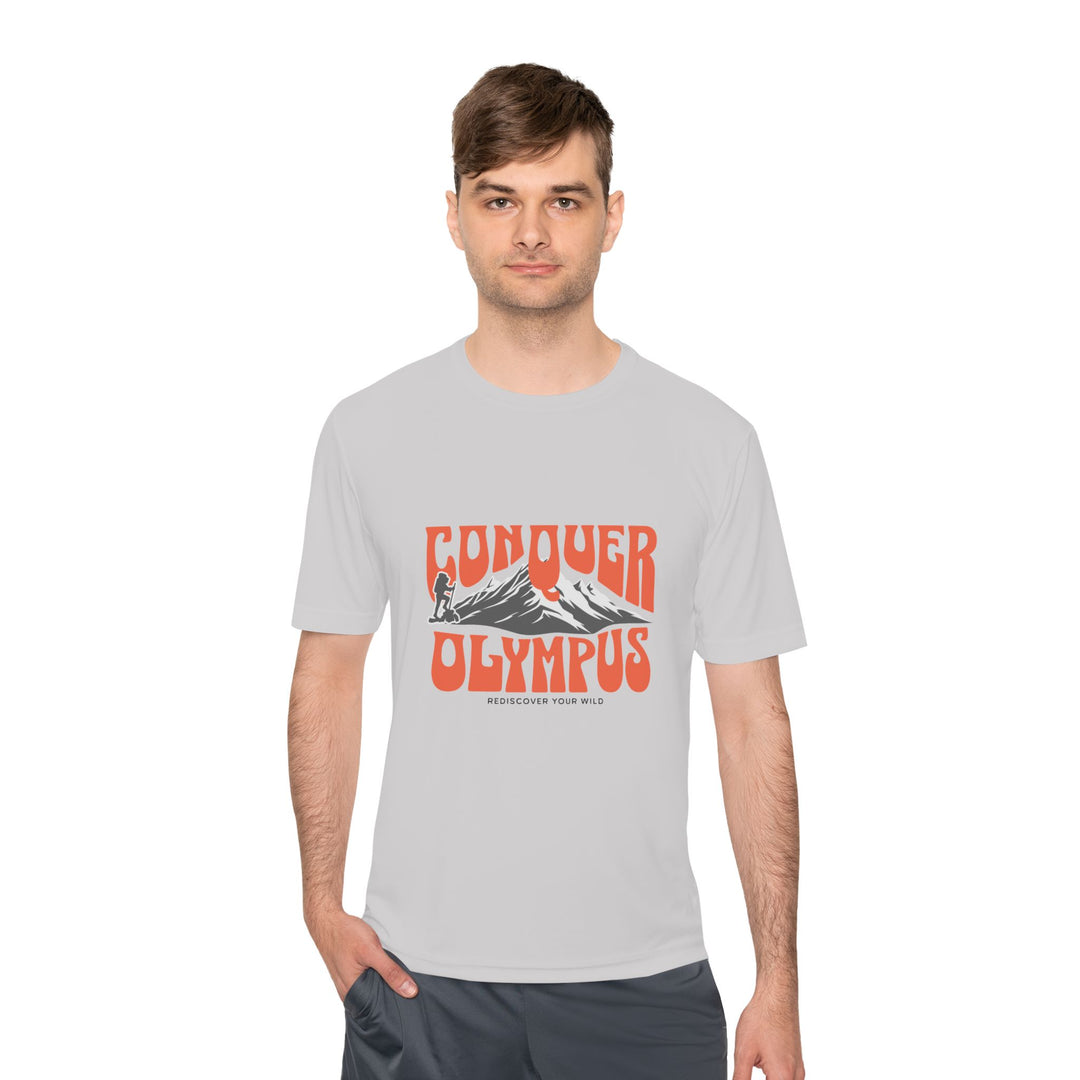 Conquer Olympus Tee – Moisture-Wicking Performance Tee