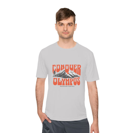 Conquer Olympus Tee – Moisture-Wicking Performance Tee