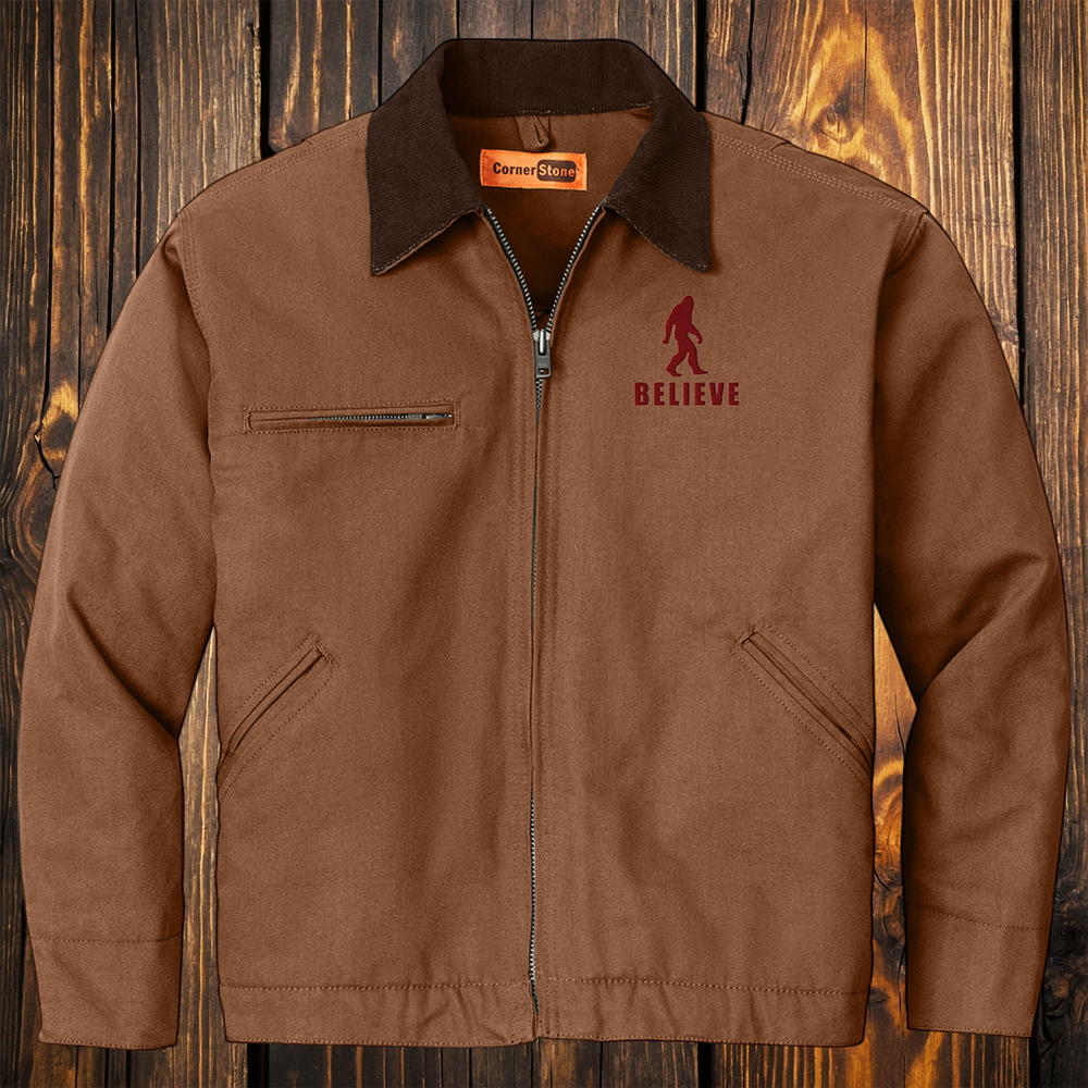 Squatch-Believer Duck Cloth Jacket