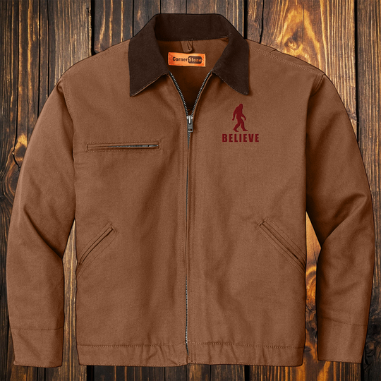 Squatch-Believer Duck Cloth Jacket