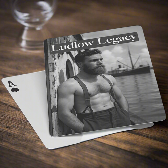 Ludlow Legacy Playing Cards – Old-School Marina Card Deck (52+2 Jokers)