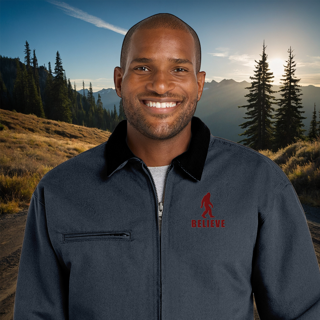 Squatch-Believer Duck Cloth Jacket