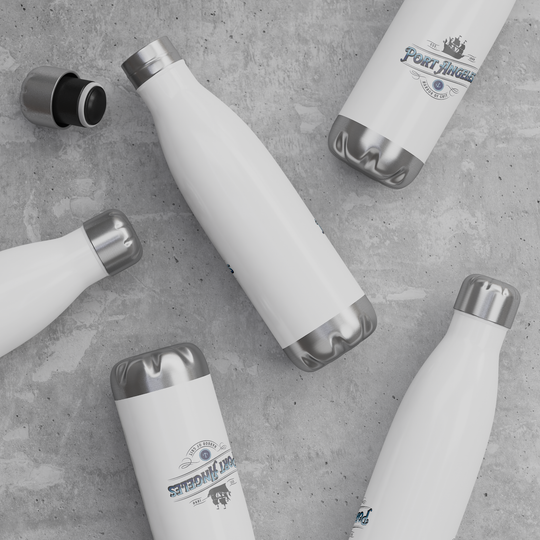 Port_Angeles_Steel_Water_Bottle__Stra_WaterBottle_Scattered_Mockup.png