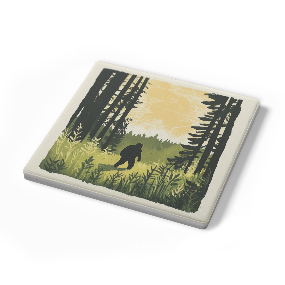 Sasquatch_Stroll_SquareStoneCoaster_Angle_Mockup.png