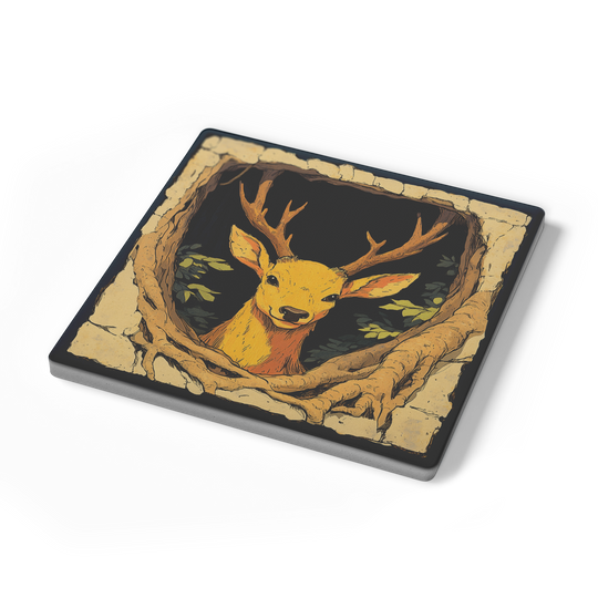 Smiling_Deer_Stone_Coasters__Set_of_4_SquareStoneCoaster_Angle_Mockup.png