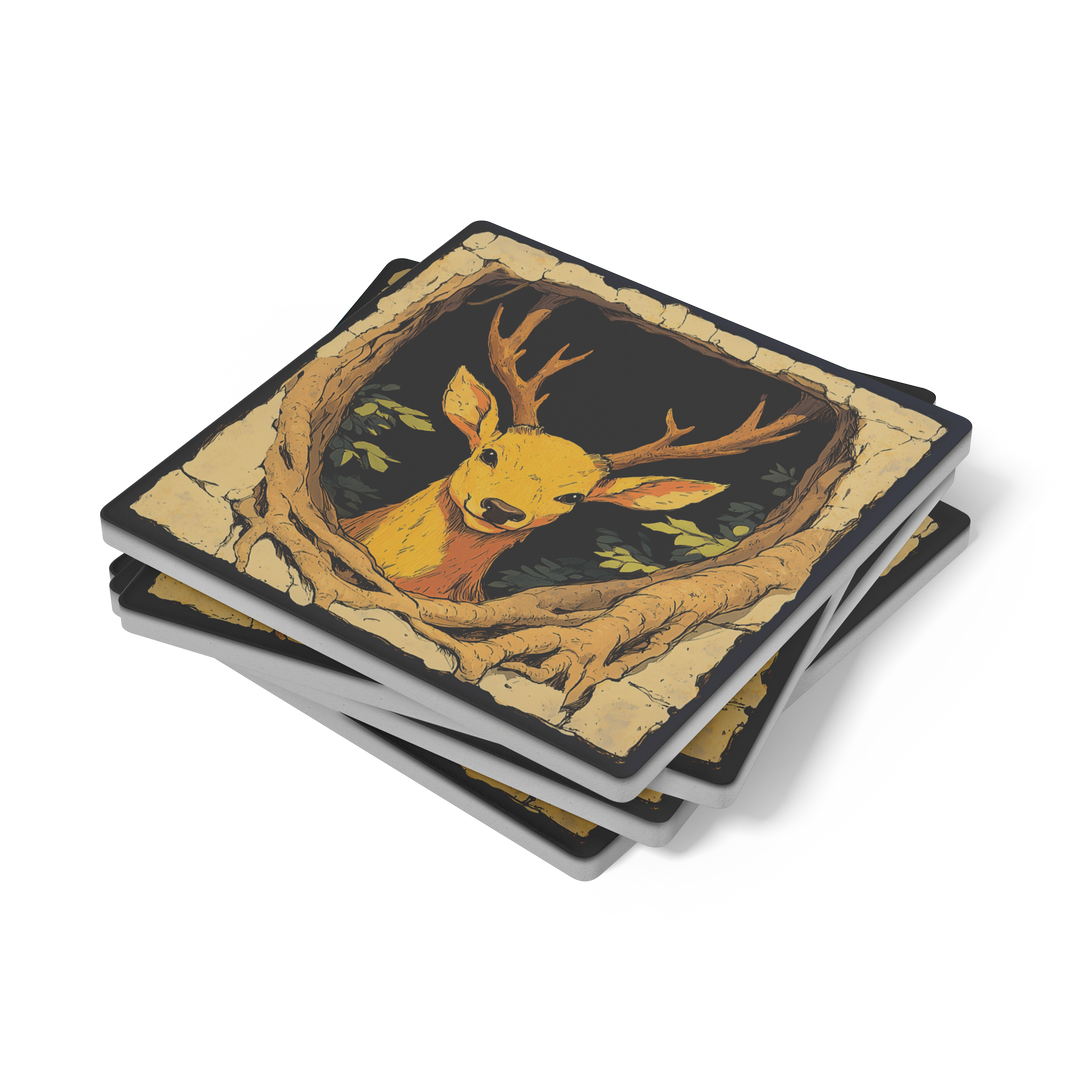 Smiling_Deer_Stone_Coasters__Set_of_4_SquareStoneCoaster_Stack_Mockup.png