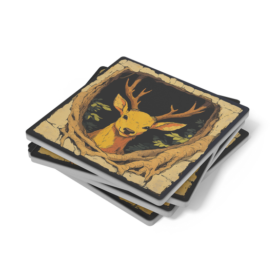 Smiling_Deer_Stone_Coasters__Set_of_4_SquareStoneCoaster_Stack_Mockup.png
