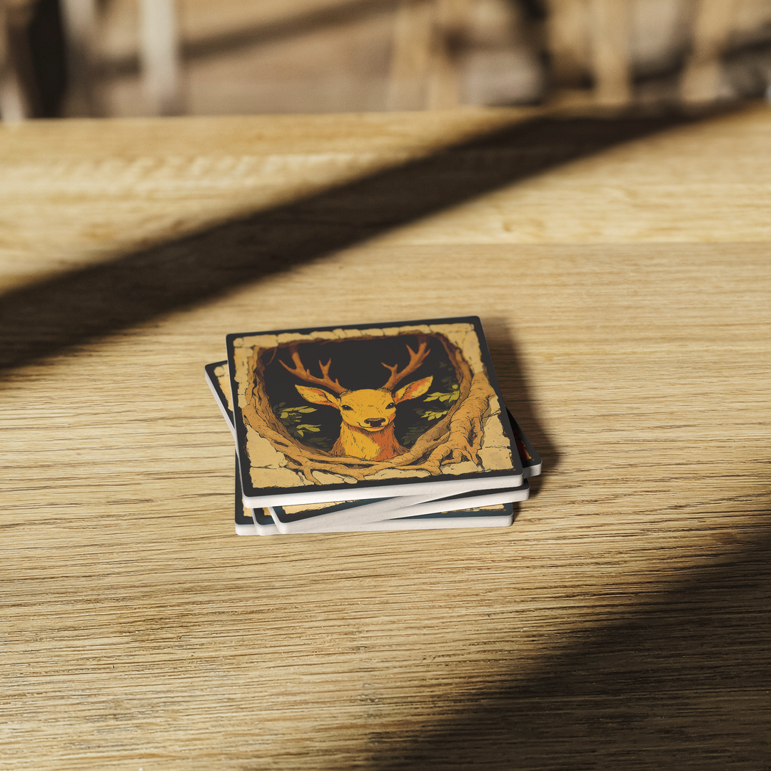 Smiling_Deer_Stone_Coasters__Set_of_4_SquareStoneCoaster_WoodTable_AS_Mockup.png