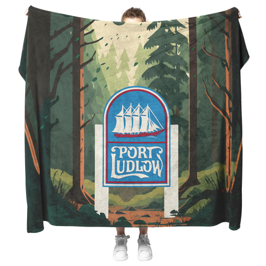 Welcome_to_Port_Ludlow_Fleece_Blanket__H_Blanket_Model_Mockup.png