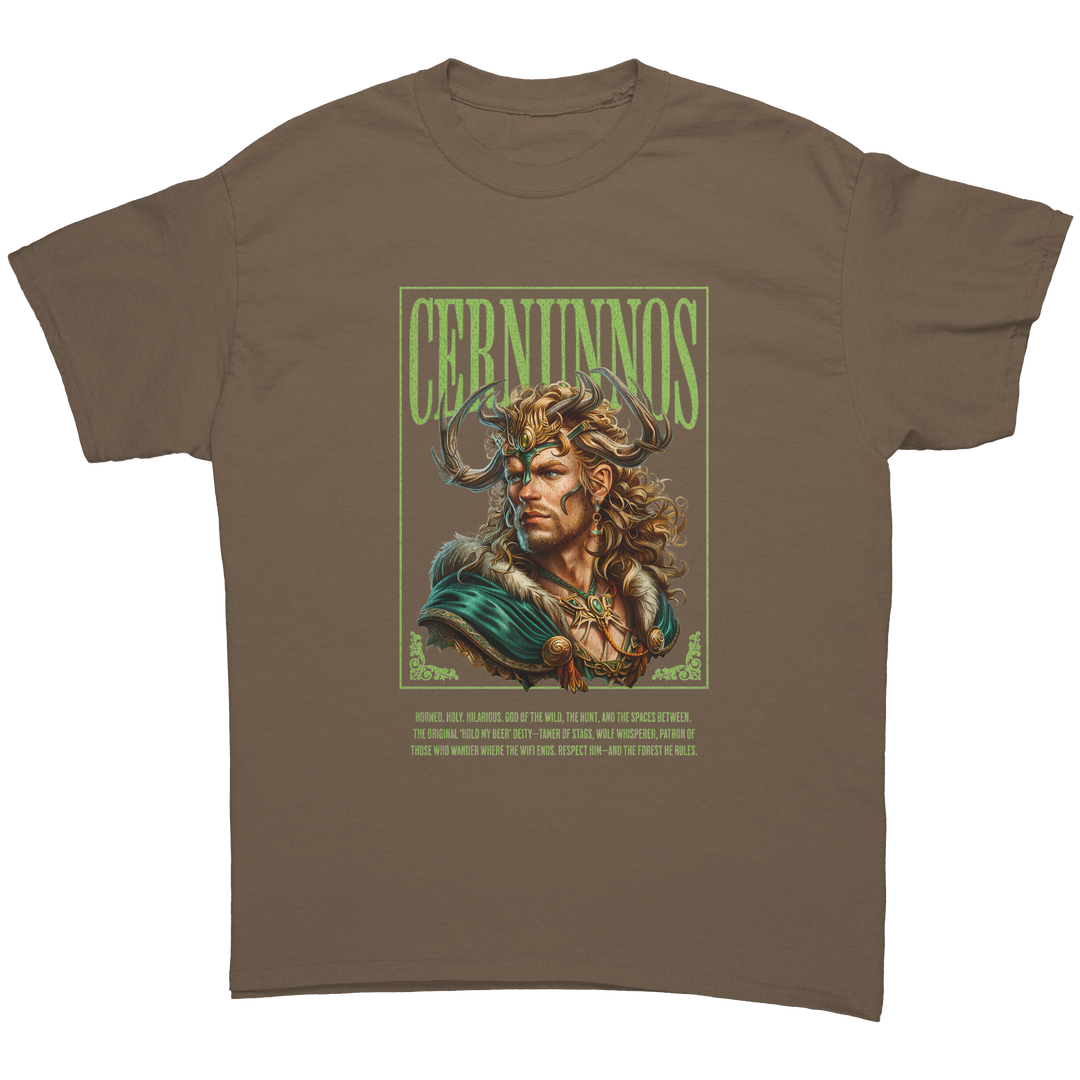 Wild_Cernunnos_dark_colors_Brown_Savana_Front_Mockup.png