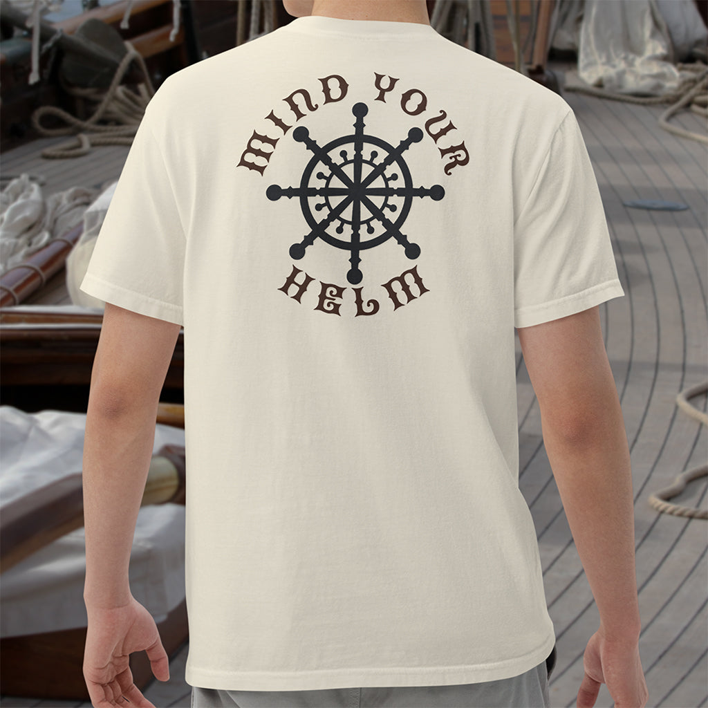 Mind Your Helm Garment-Dyed Tee