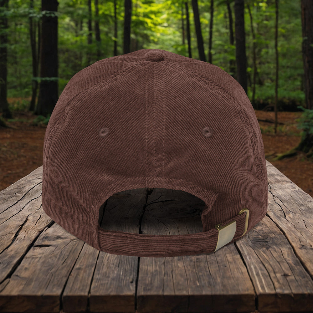 The Forest Om Corduroy Meditation Cap