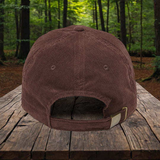 The Forest Om Corduroy Meditation Cap