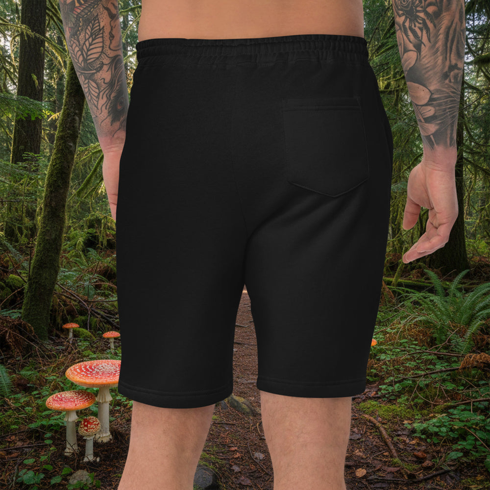 Forager Men’s Fleece Shorts – Mushroom Adventure Wear