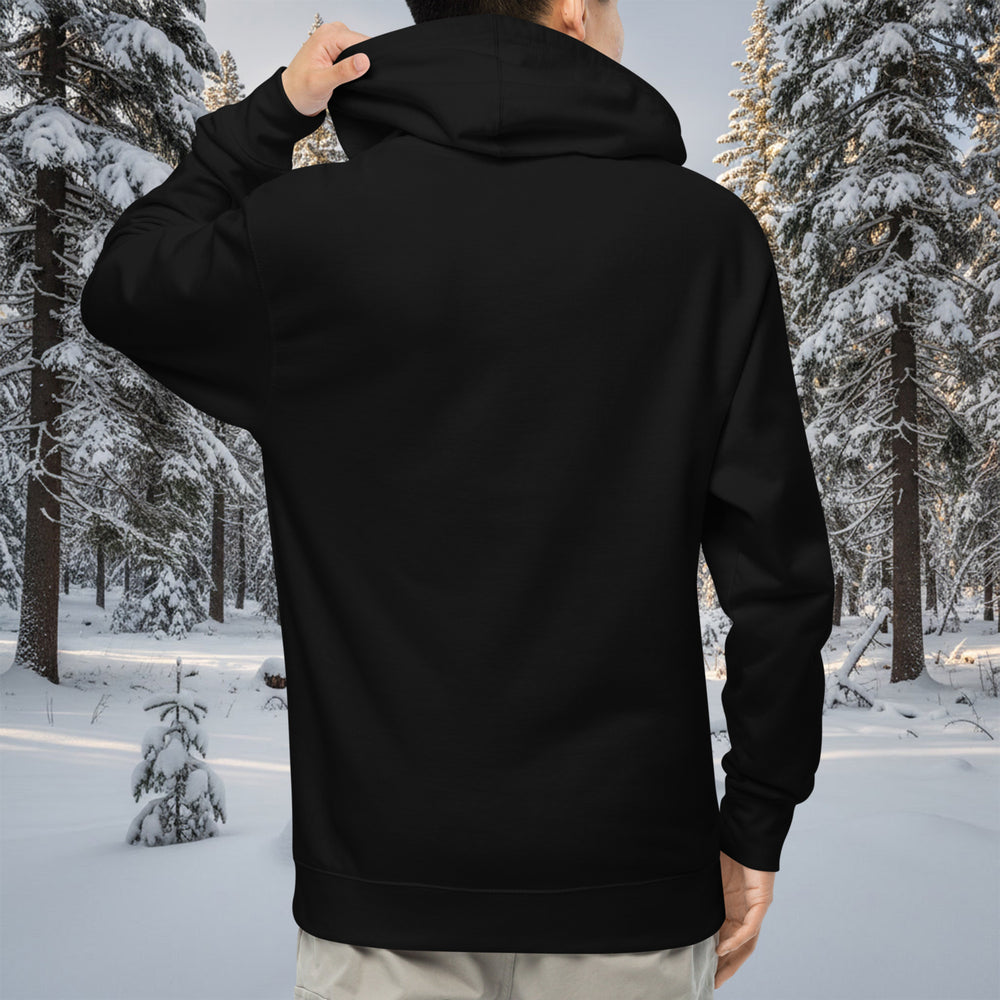 Snow is Life Hoodie – Stay Frosty Geometric Penguin