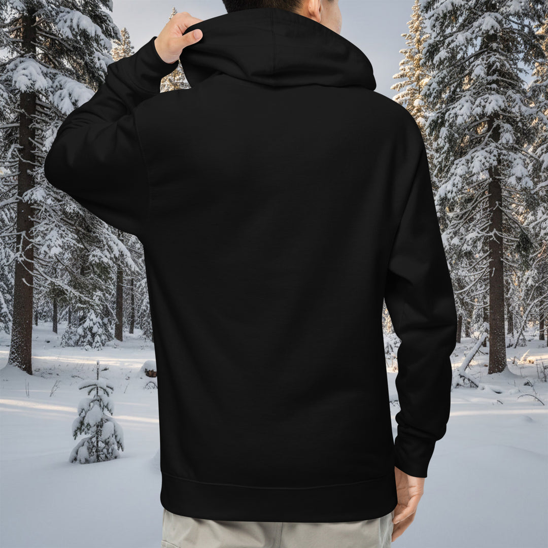 Snow is Life Hoodie – Stay Frosty Geometric Penguin