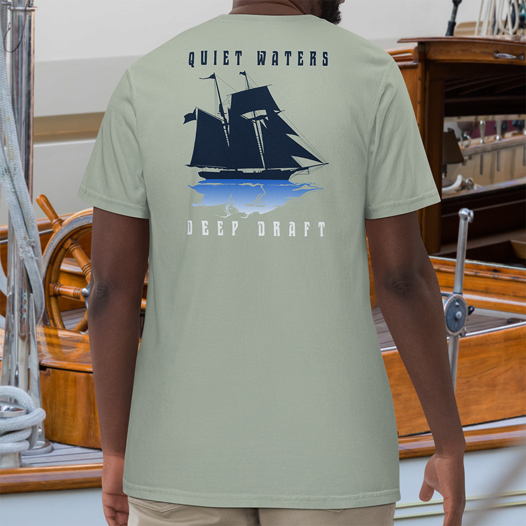 Deep Draft Quiet Waters Heavyweight Garment-Dyed Tee