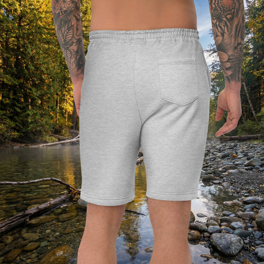 Peninsula Fox Fleece Shorts – Men’s Relaxed Lounge Shorts (Cotton-Blend, Trail-Ready)