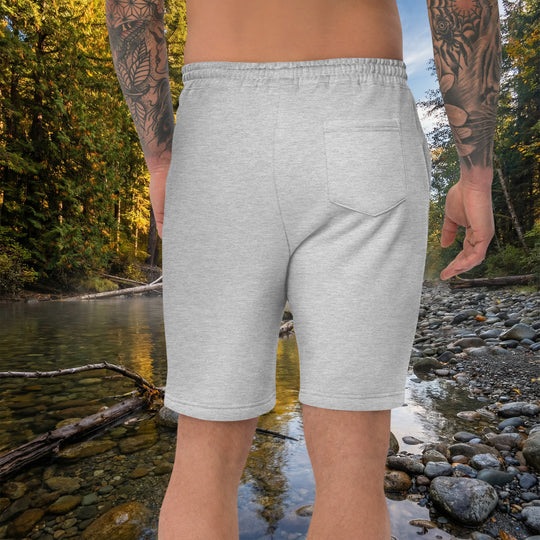 Peninsula Fox Fleece Shorts – Men’s Relaxed Lounge Shorts (Cotton-Blend, Trail-Ready)