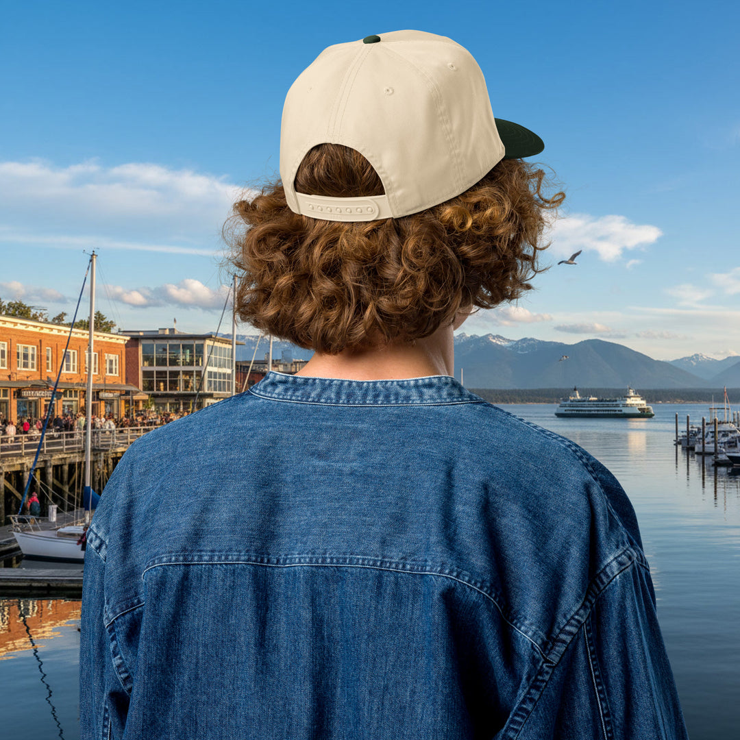 Sasquatch Tracker 5-Panel Cap – Mid-Profile Snapback