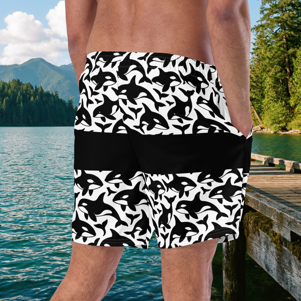 Splash of the Titans Recycled Swim Trunks