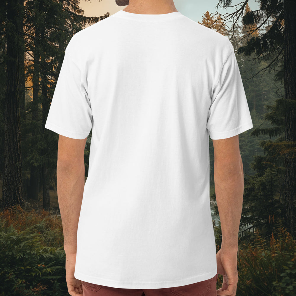 Shadow Oracle Tee – Steampunk Owl Heavyweight Cotton