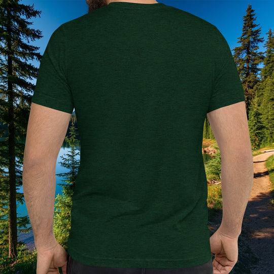 Lake Crescent T-Shirt – Retro Step Back in Time Design