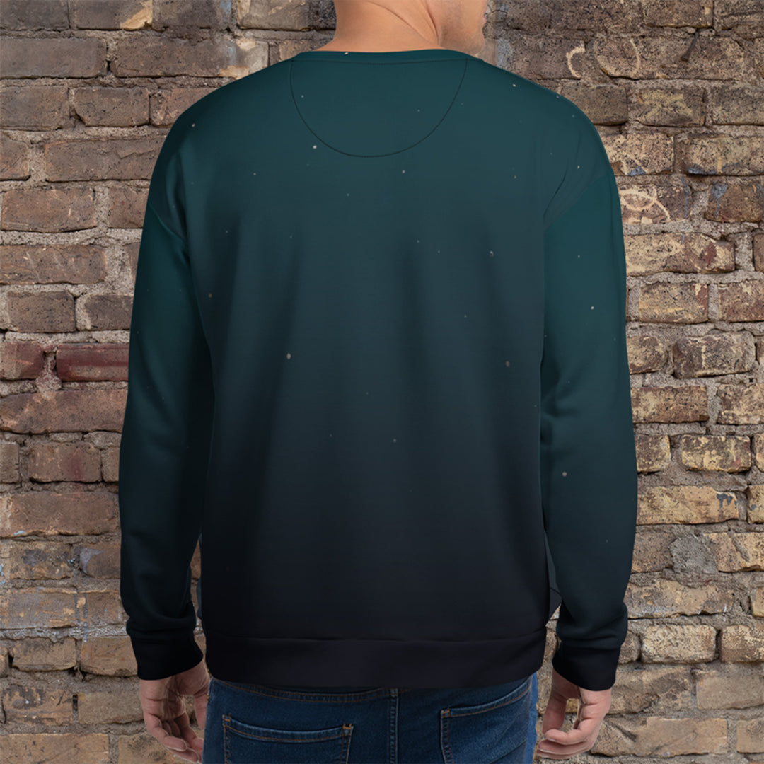 Peninsula Alien Abduction All-Over Sweatshirt