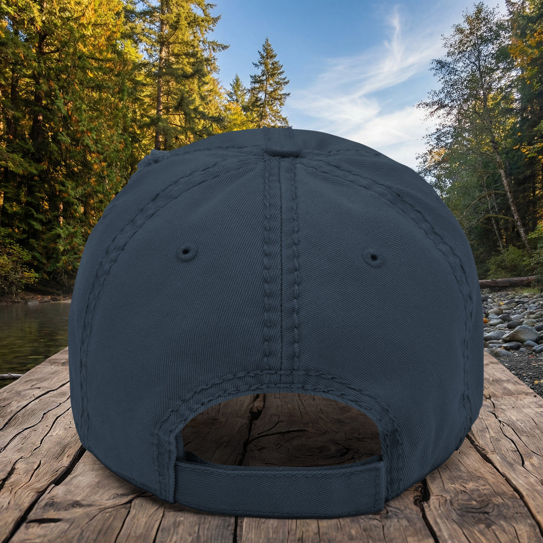 Against the Flow Sol Duc Dad Hat – Salmon Twill