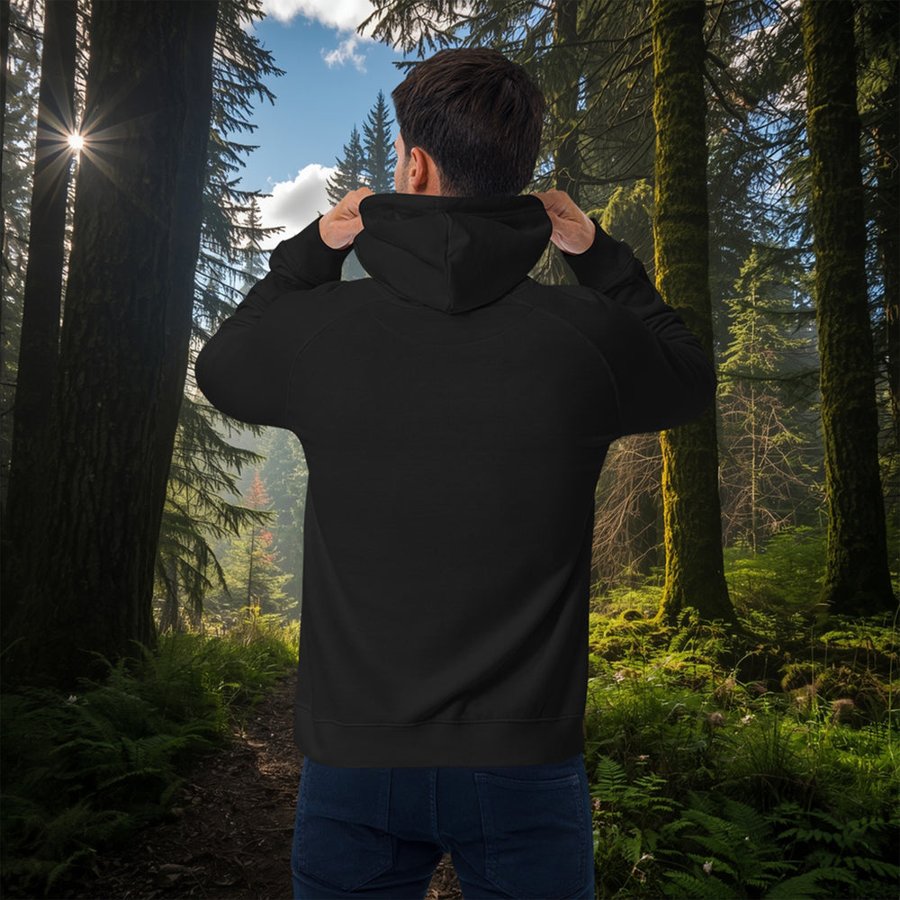 Olympic Trickster Hoodie – Raven Raglan Sweatshirt