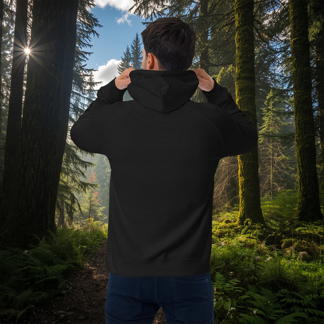 Olympic Trickster Hoodie – Raven Raglan Sweatshirt