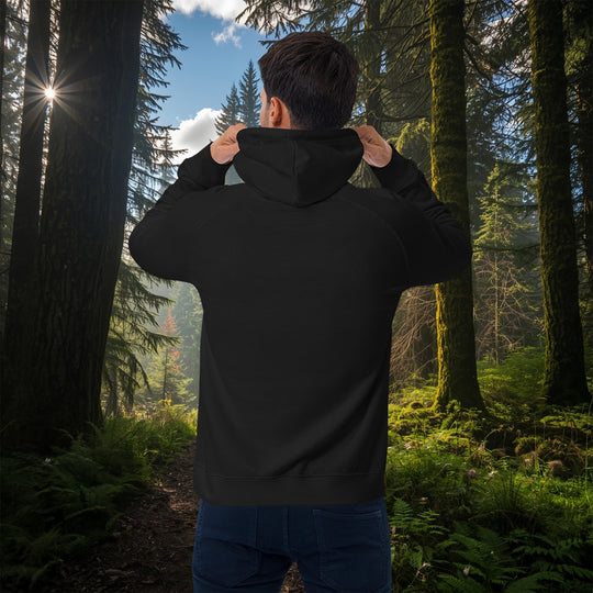 Olympic Trickster Hoodie – Raven Raglan Sweatshirt