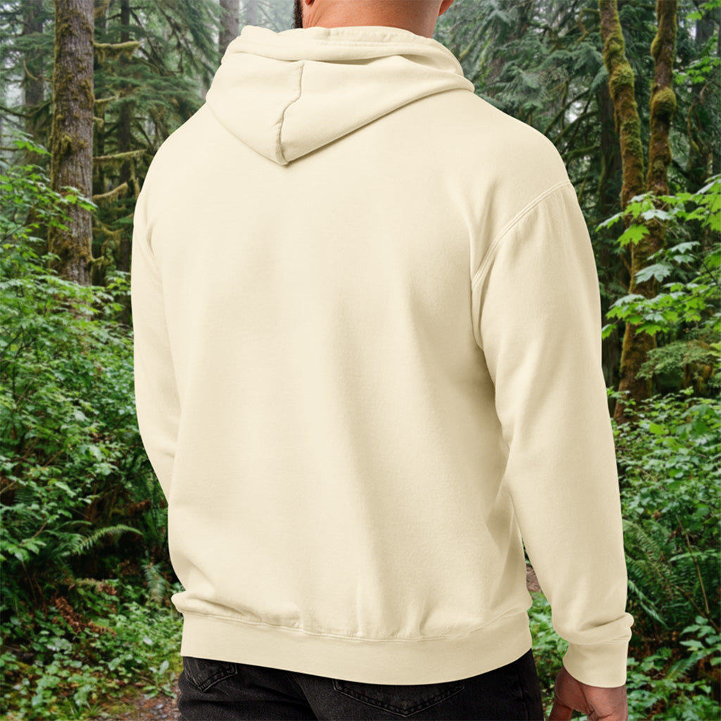 Hiking Gave Me This Body Hoodie – Burly Sasquatch Garment-Dyed Cotton Pullover