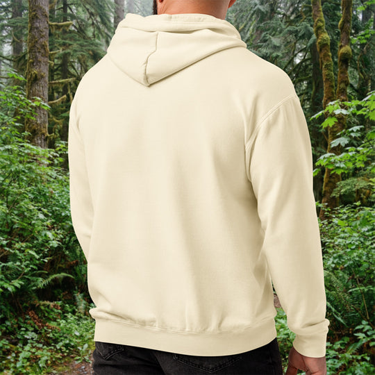 Hiking Gave Me This Body Hoodie – Burly Sasquatch Garment-Dyed Cotton Pullover