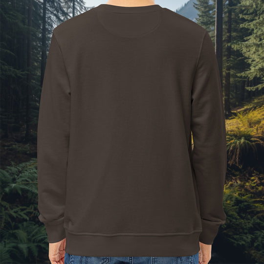 Born of Feywild Organic Sweatshirt – Antlered Stag French Terry Crew