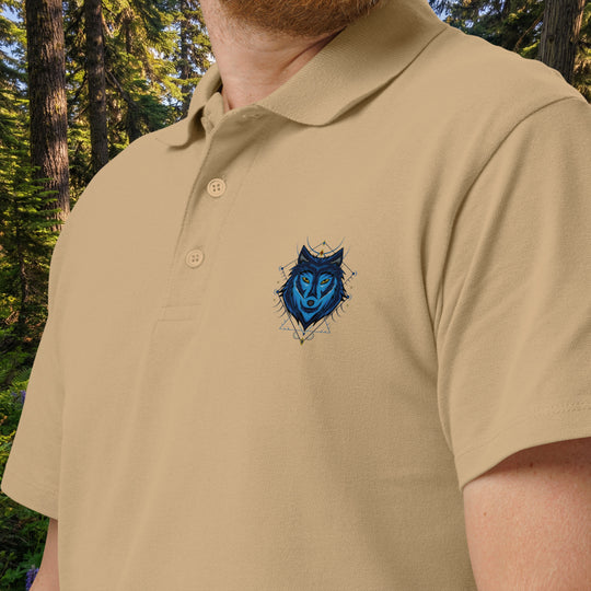 Spirit Wolf Premium Pique Polo Shirt