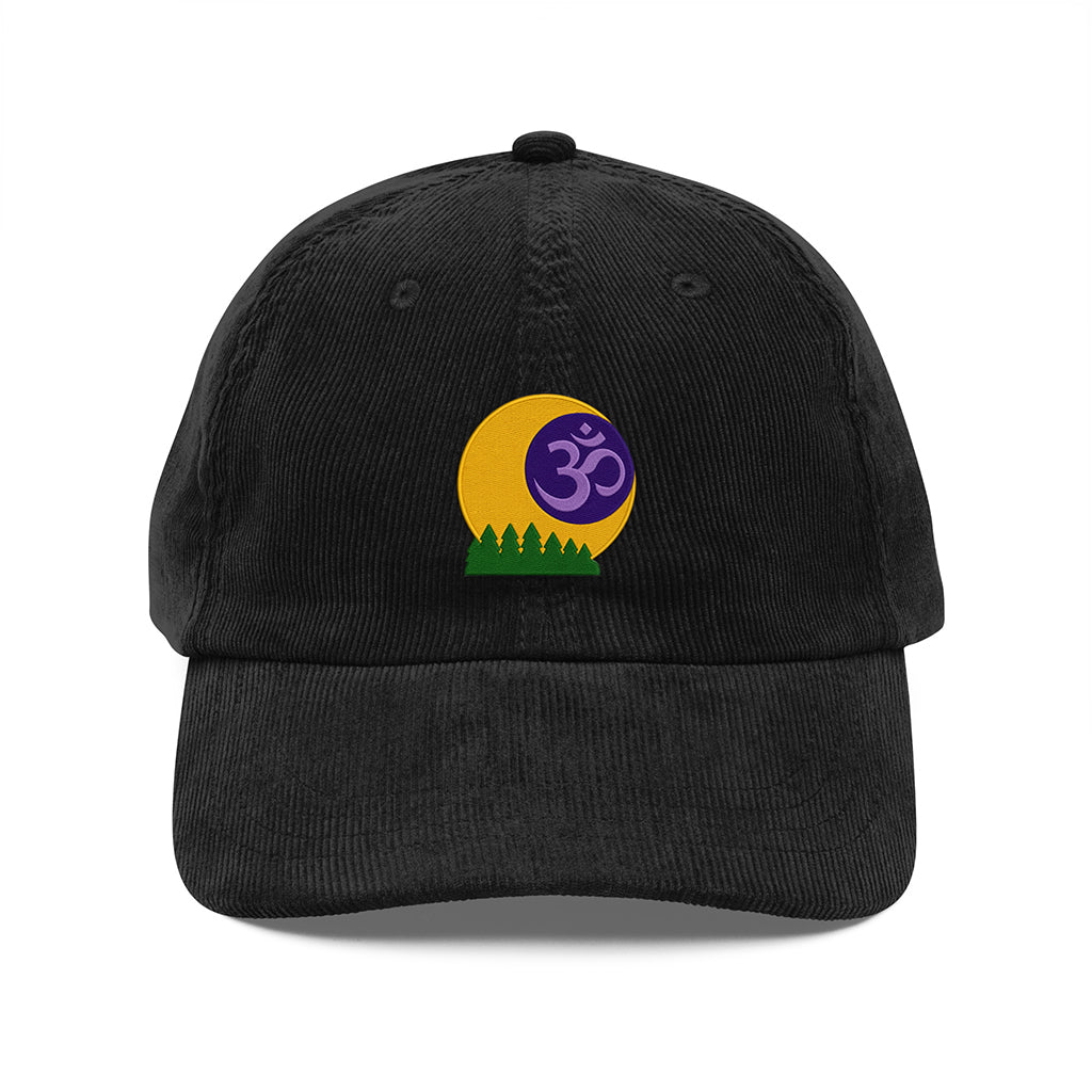 The Forest Om Corduroy Meditation Cap