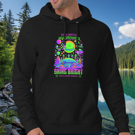 Shine Bright Hoodie – Alien Design