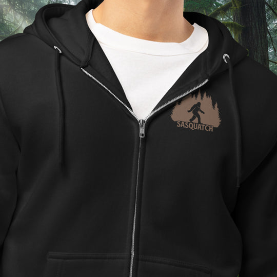 Sasquatch Zip Hoodie – Olympic Myth Fleece