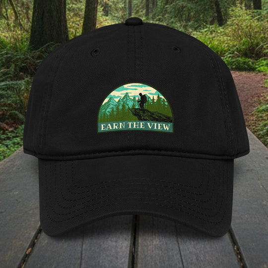 Earned View Washed Twill Cap