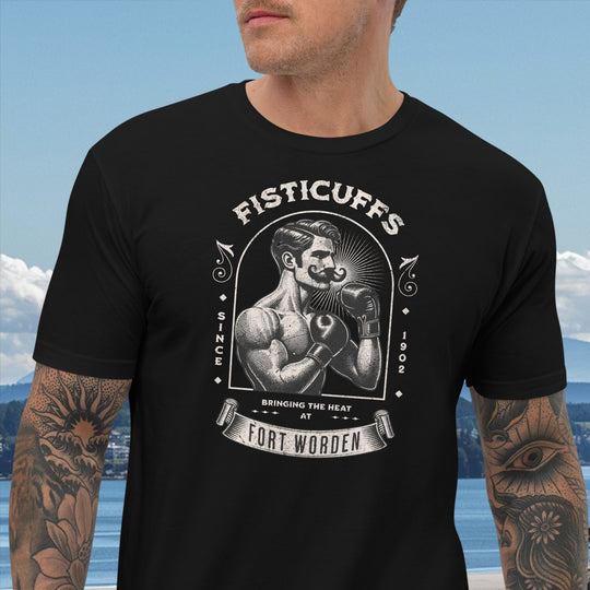 Fort Worden Fisticuffs Tee – Since 1902