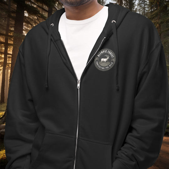 The 1897 Olympic Forest Premium Zip Hoodie